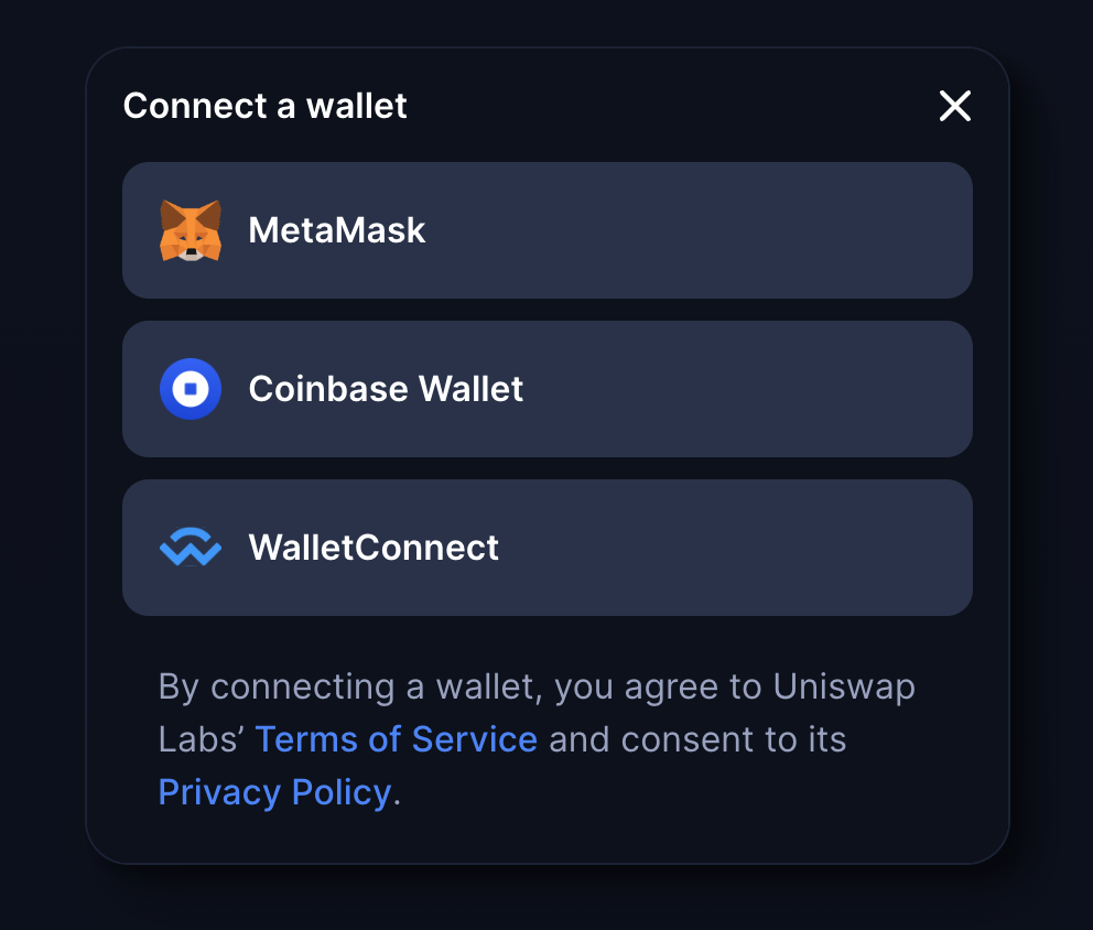 How to swap currency / tokens on 3rd party dApps with the Bitski browser  extension – Bitski